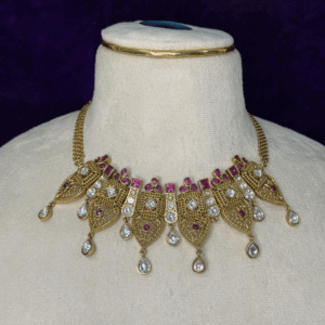 SSCH009 — jadau Kundan Rani choker