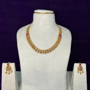 SSCH010 ruby stone necklace