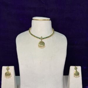 SSCH012 green kemp stone attigai